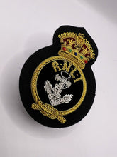 RNLI Coxswain Cap Badge RNLI Hand Embroidered Bullion And Wire Cap Badge